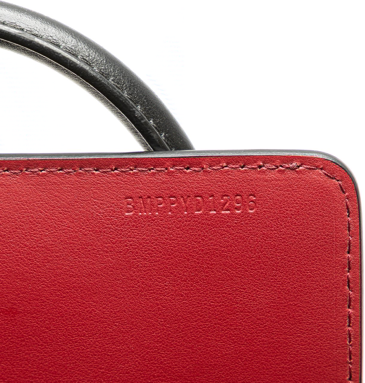 Burberry Small TB Monogram Embossed Leather Belt Bag Zwart