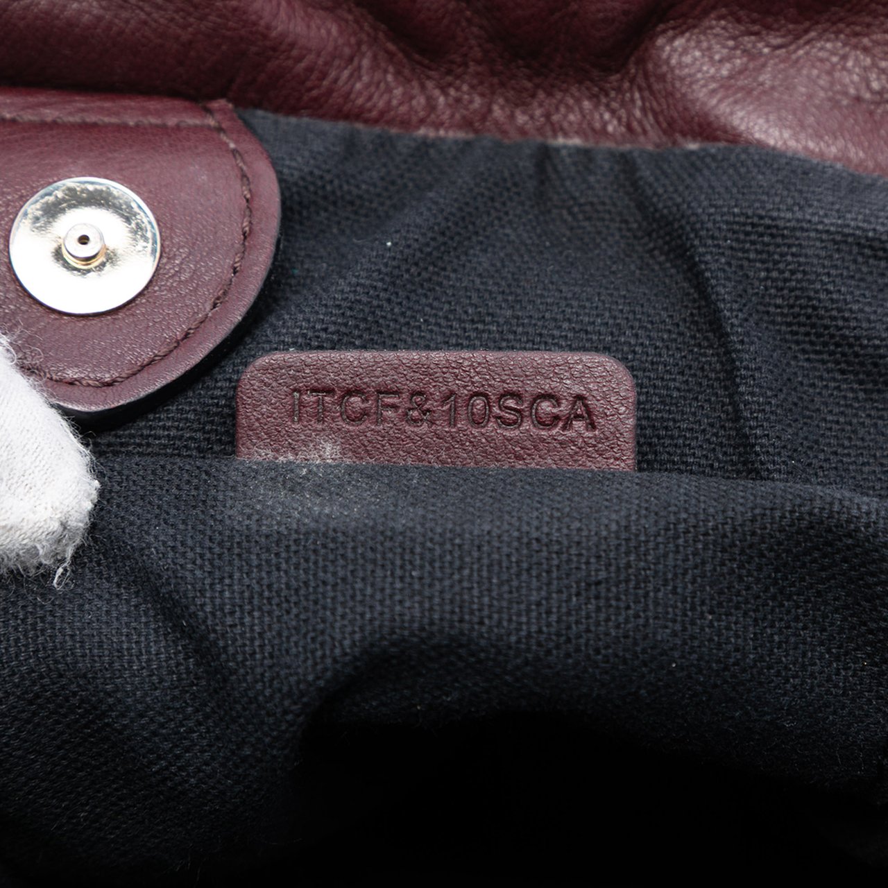 Burberry House Check Canvas and Calfskin Little Crush Crossbody Rood