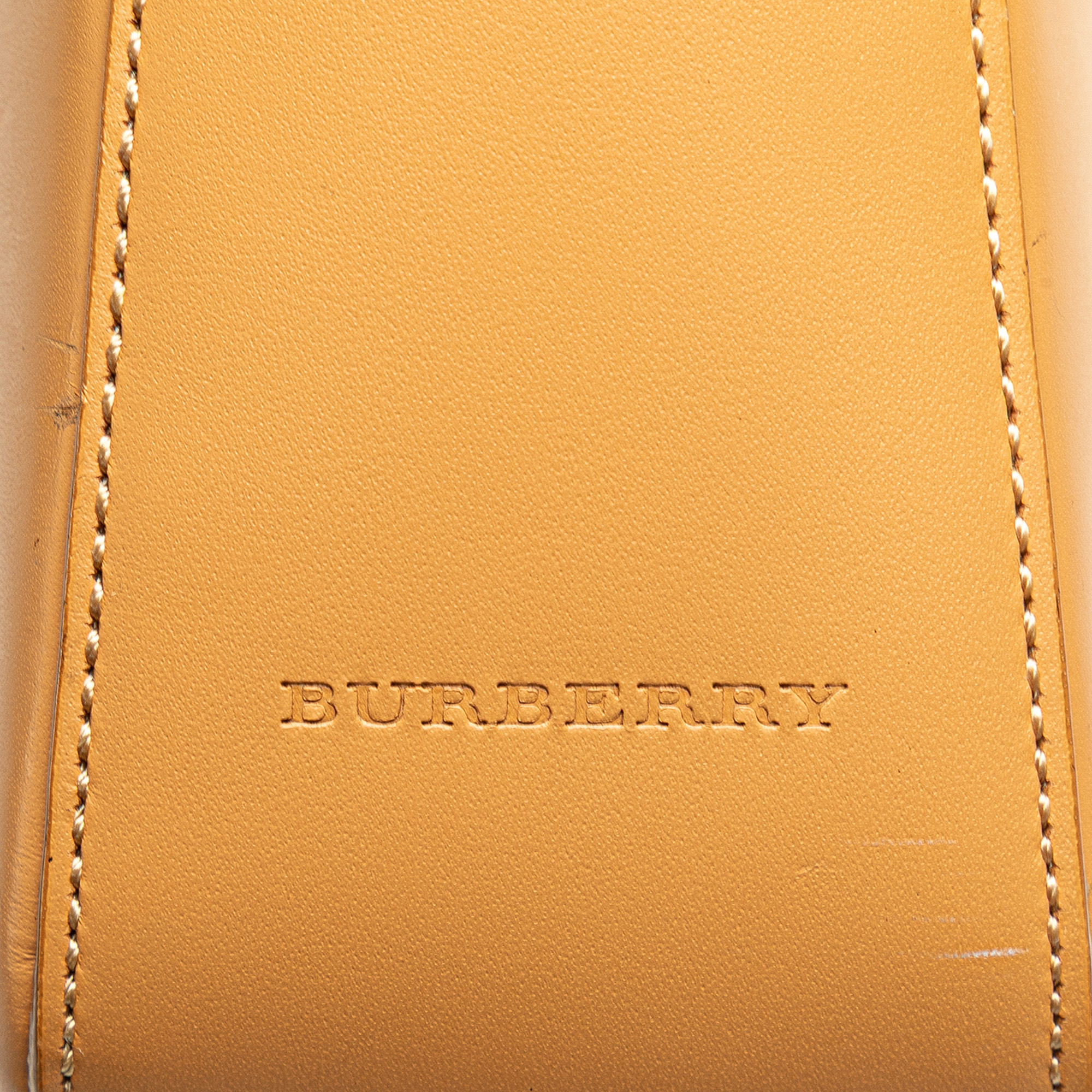 Burberry Leather Shoulder Bag Bruin