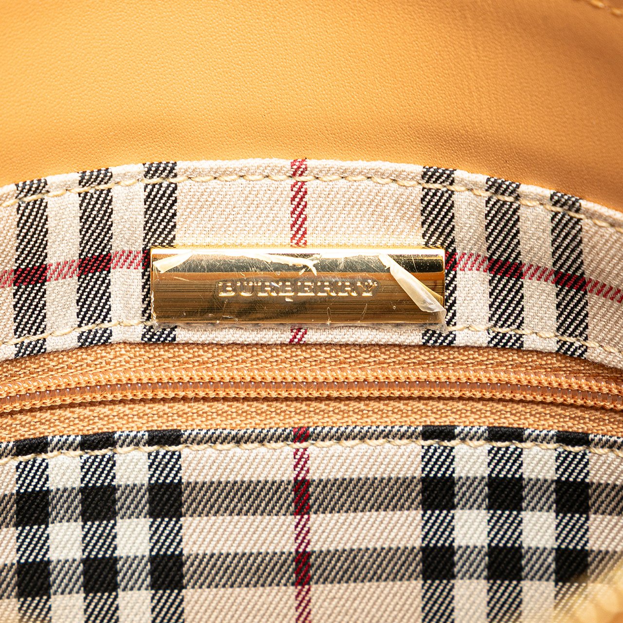 Burberry Leather Shoulder Bag Bruin