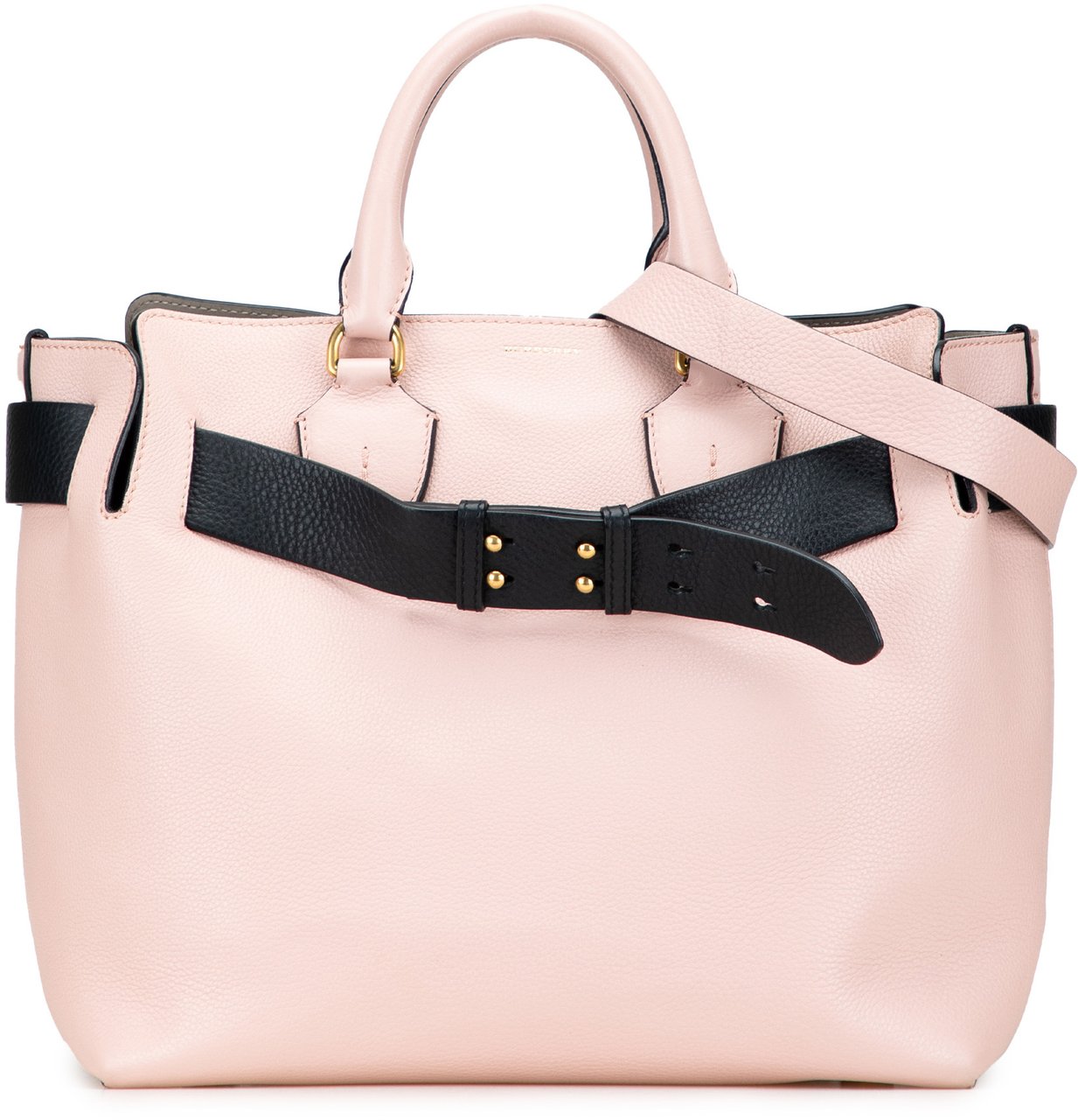 Burberry Medium Bicolor Leather Marais Belt Bag Roze