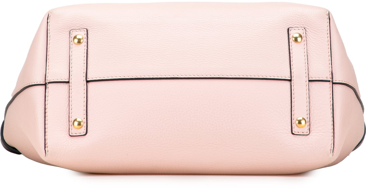 Burberry Medium Bicolor Leather Marais Belt Bag Roze