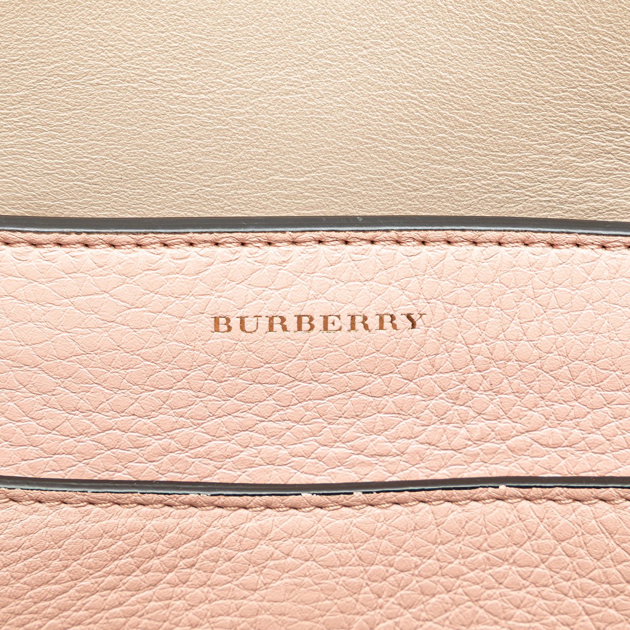 Burberry Medium Bicolor Leather Marais Belt Bag Roze