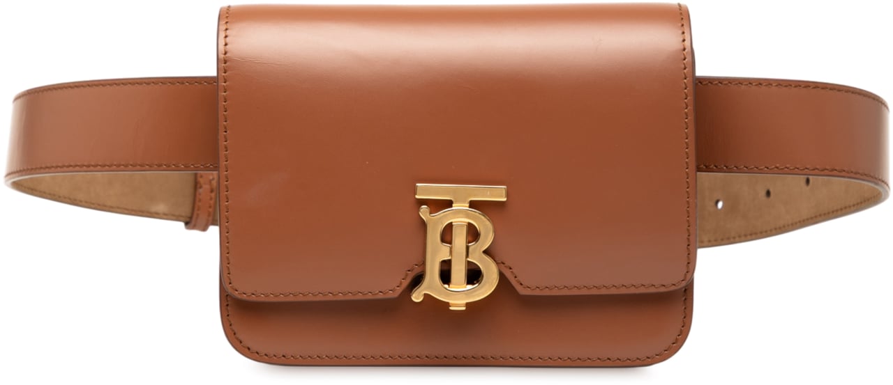 Burberry Leather TB Belt Bag Bruin