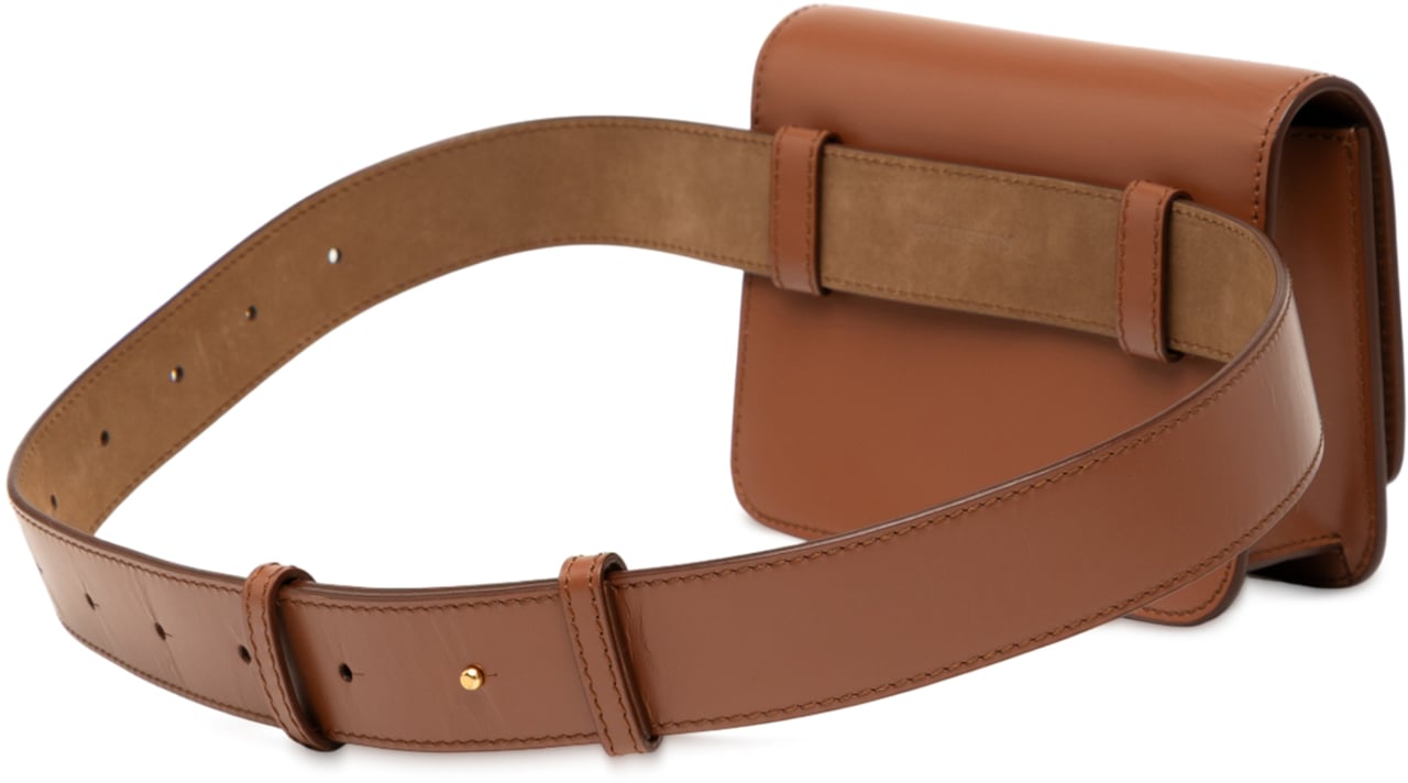 Burberry Leather TB Belt Bag Bruin