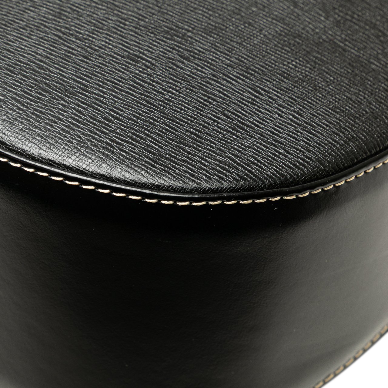 Burberry Leather Shoulder Bag Zwart