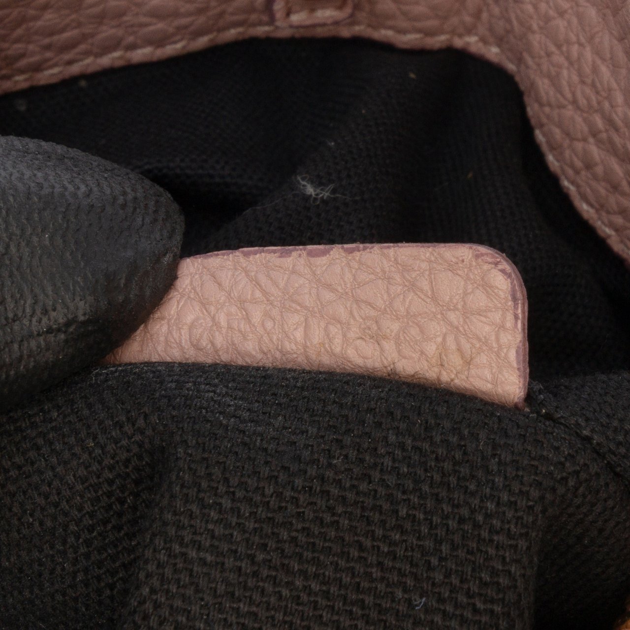 Burberry Medium Leather and House Check Banner Satchel Roze