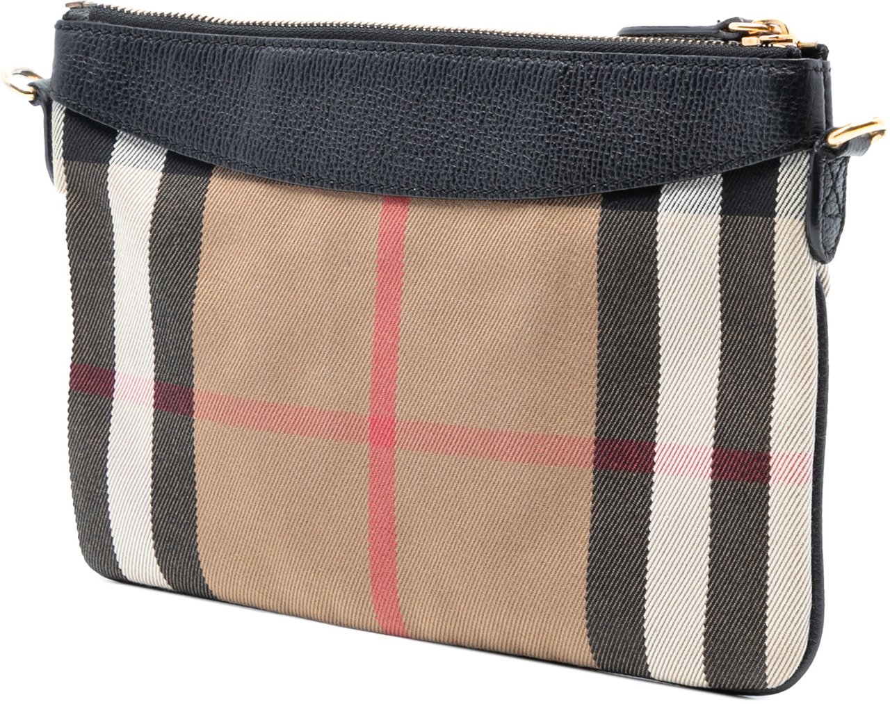 Burberry Mega Check Canvas Peyton Crossbody Bruin