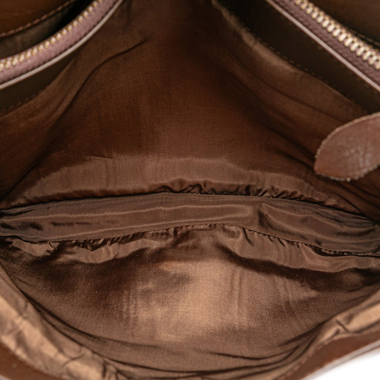 Burberry Haymarket Check Canvas Shoulder Bag Bruin