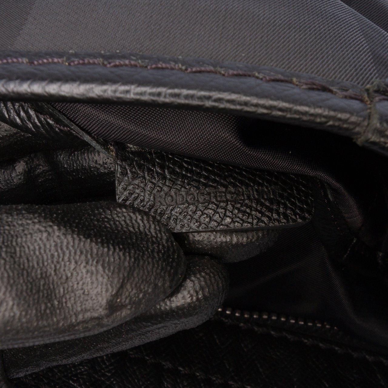 Burberry Smoke Check Canvas Crossbody Grijs
