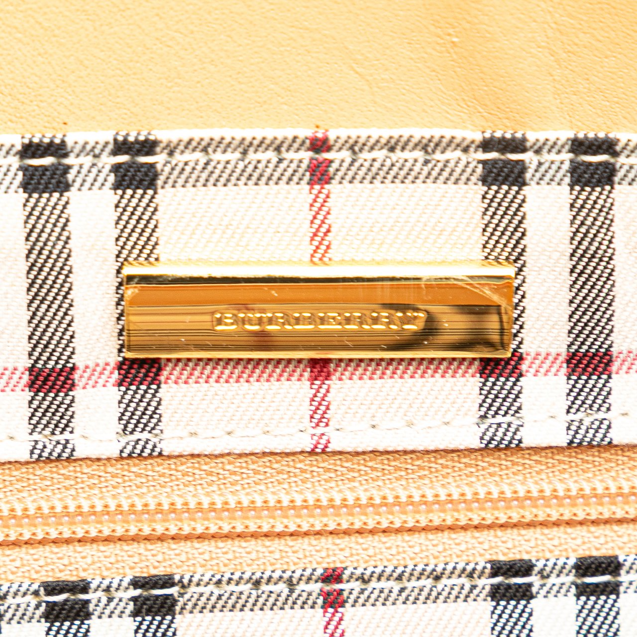 Burberry Leather Tote Bruin