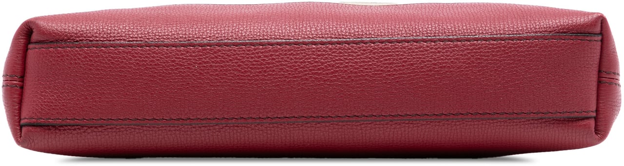 Burberry House Check Canvas Derby Abingdon Convertible Clutch Bruin