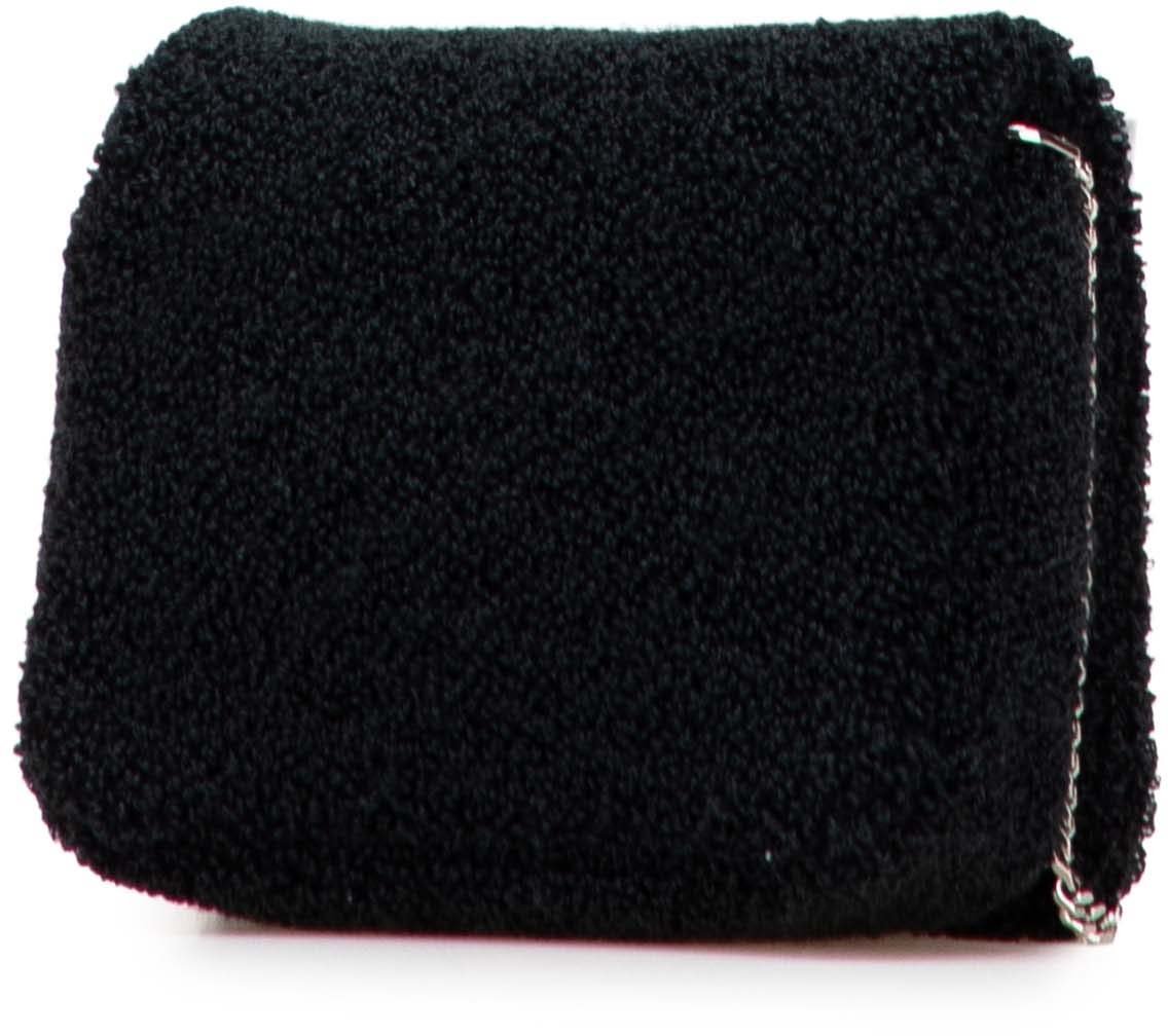 Burberry Mini Terry Cloth Lola Love Crossbody Zwart
