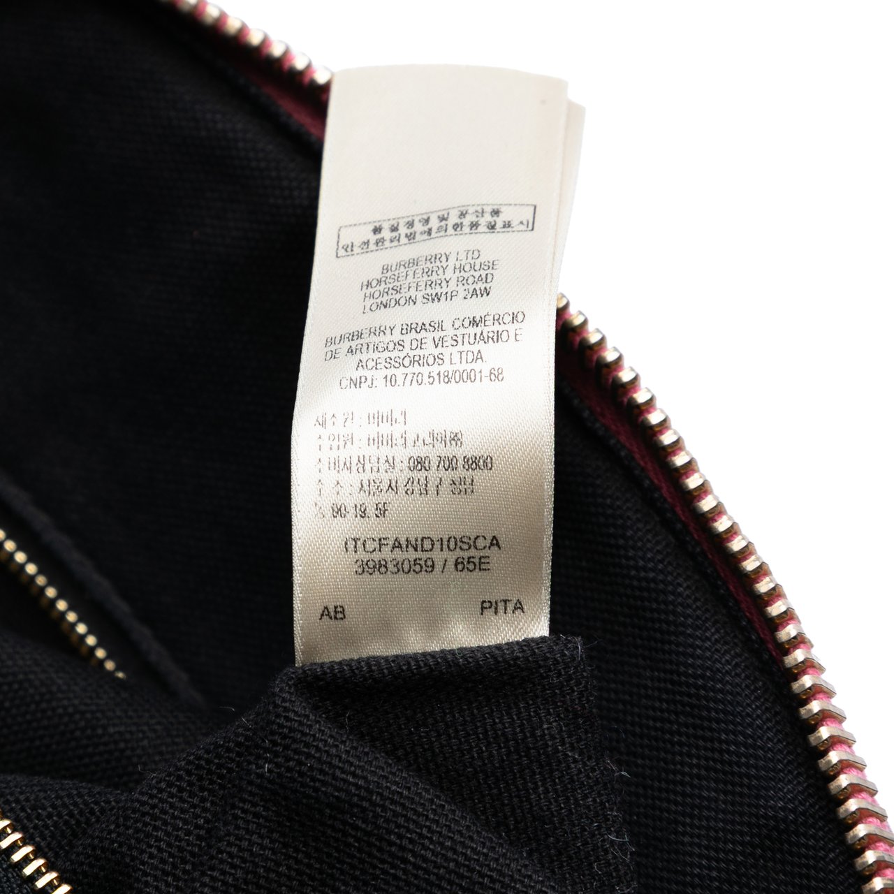 Burberry Small Leather Trimmed House Check Canvas Bridle Orchard Satchel Bruin