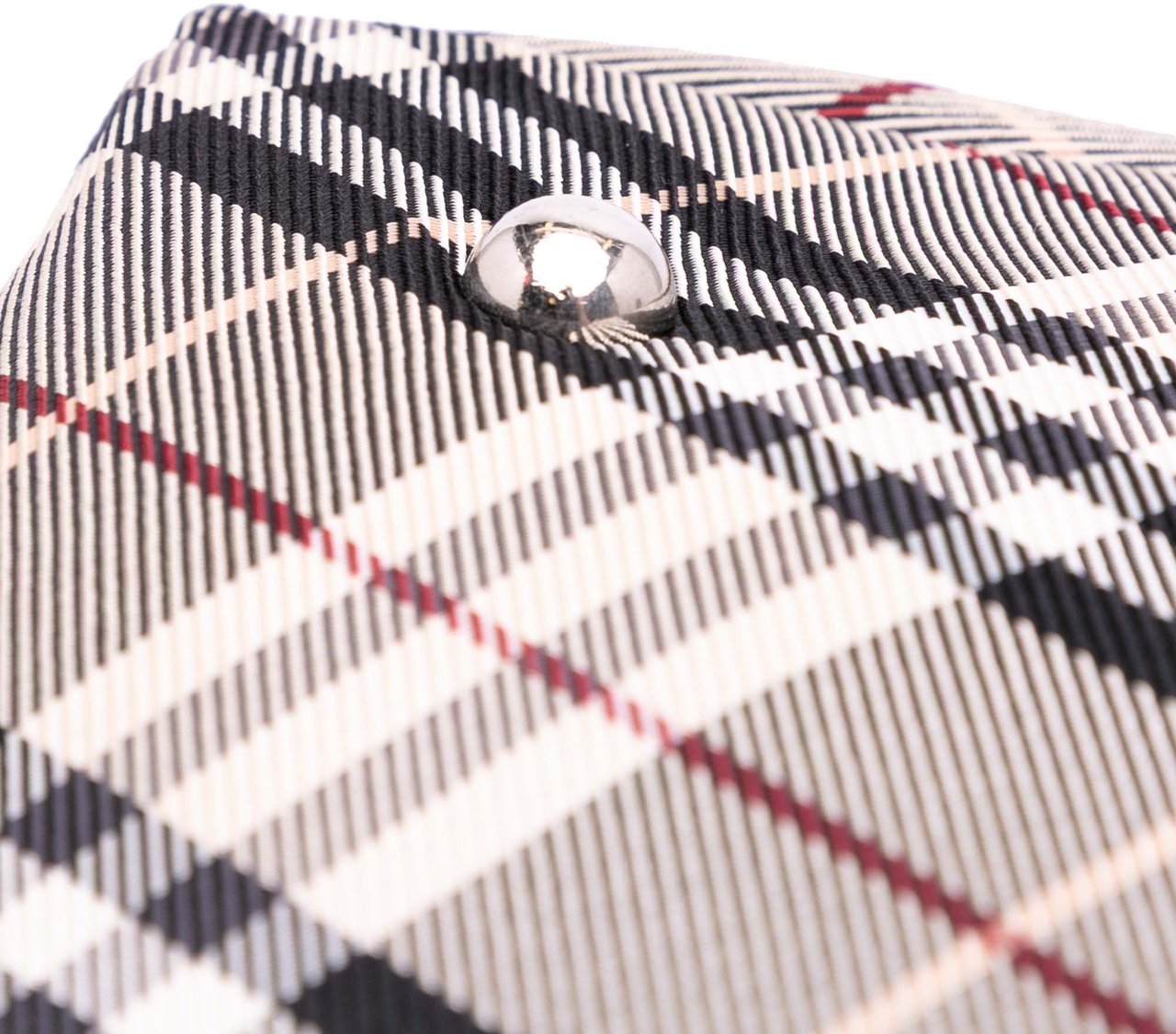 Burberry Nova Check Canvas Tote Grijs