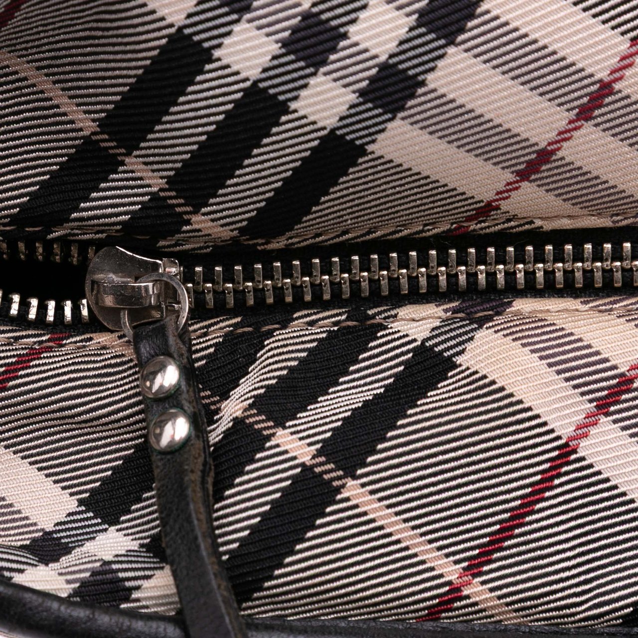 Burberry Nova Check Canvas Tote Grijs