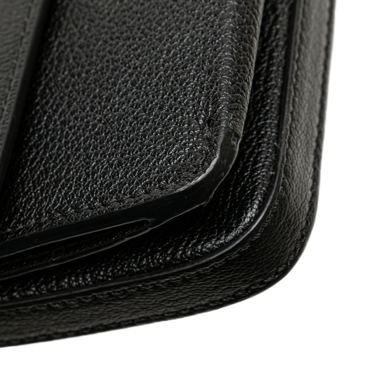 Burberry Leather Hayes D Ring Crossbody Zwart