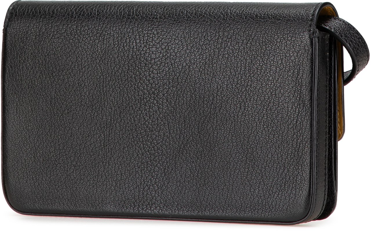 Burberry Leather Hayes D Ring Crossbody Zwart