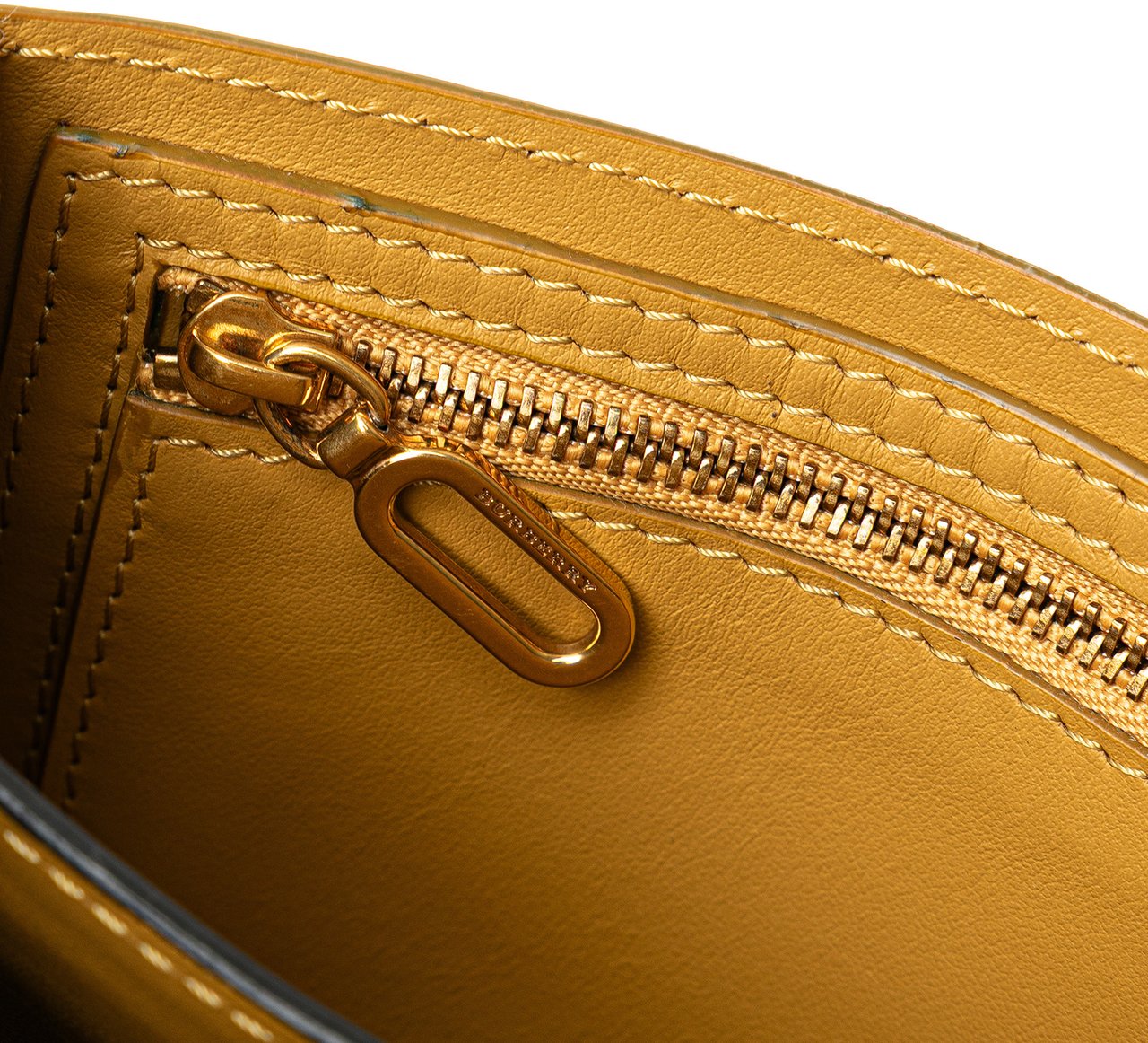 Burberry Leather Hayes D Ring Crossbody Zwart