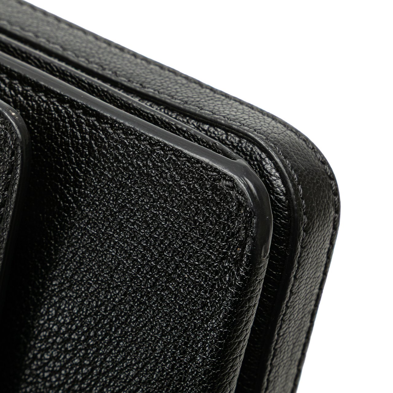 Burberry Leather Hayes D Ring Crossbody Zwart