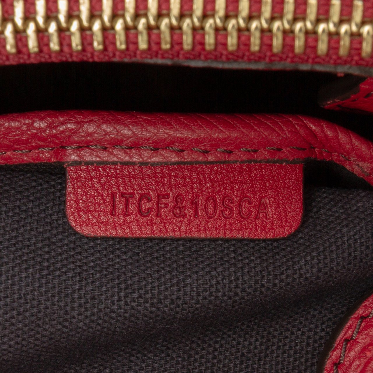 Burberry Medium Leather and House Check Banner Satchel Rood