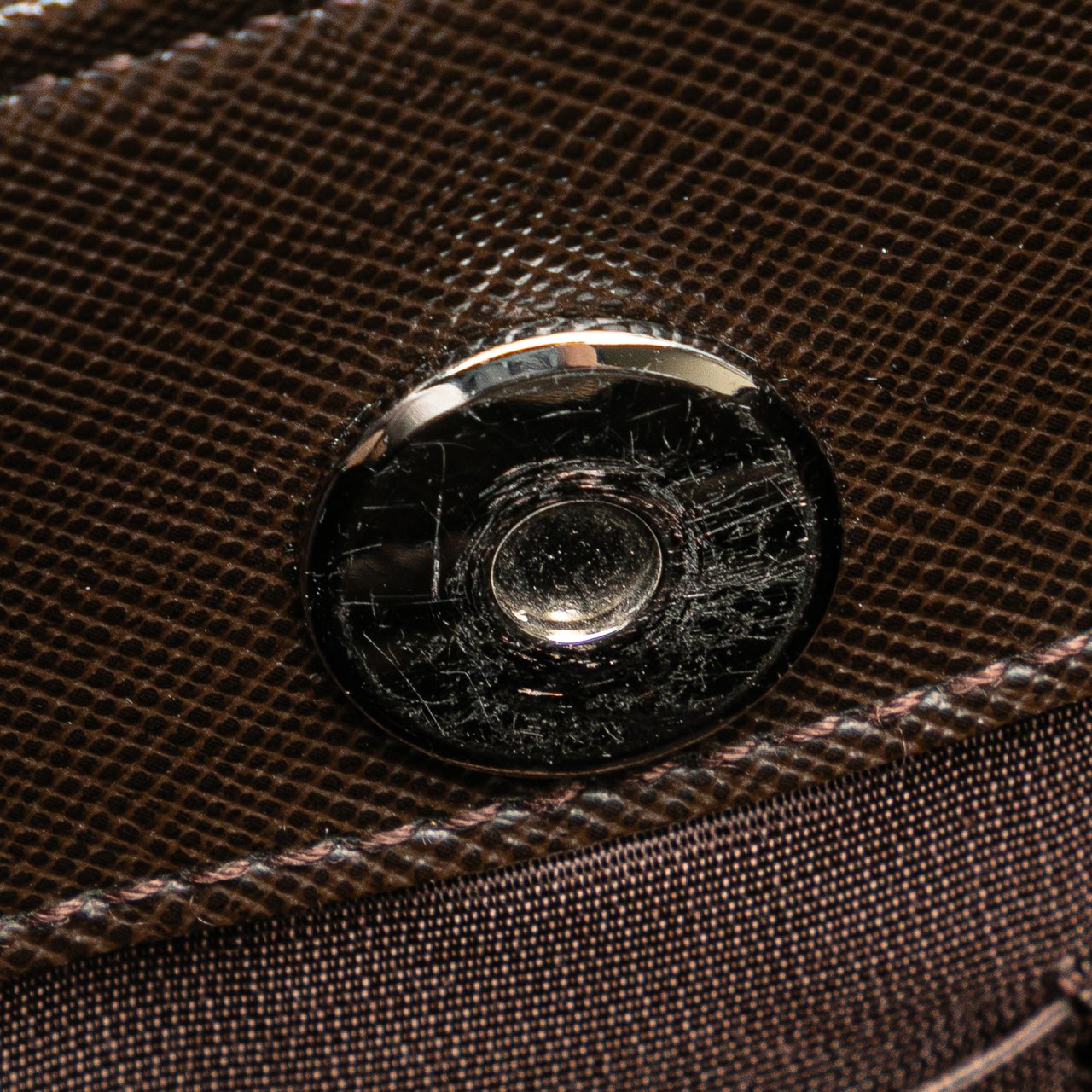 Burberry House Check Canvas Handbag Bruin