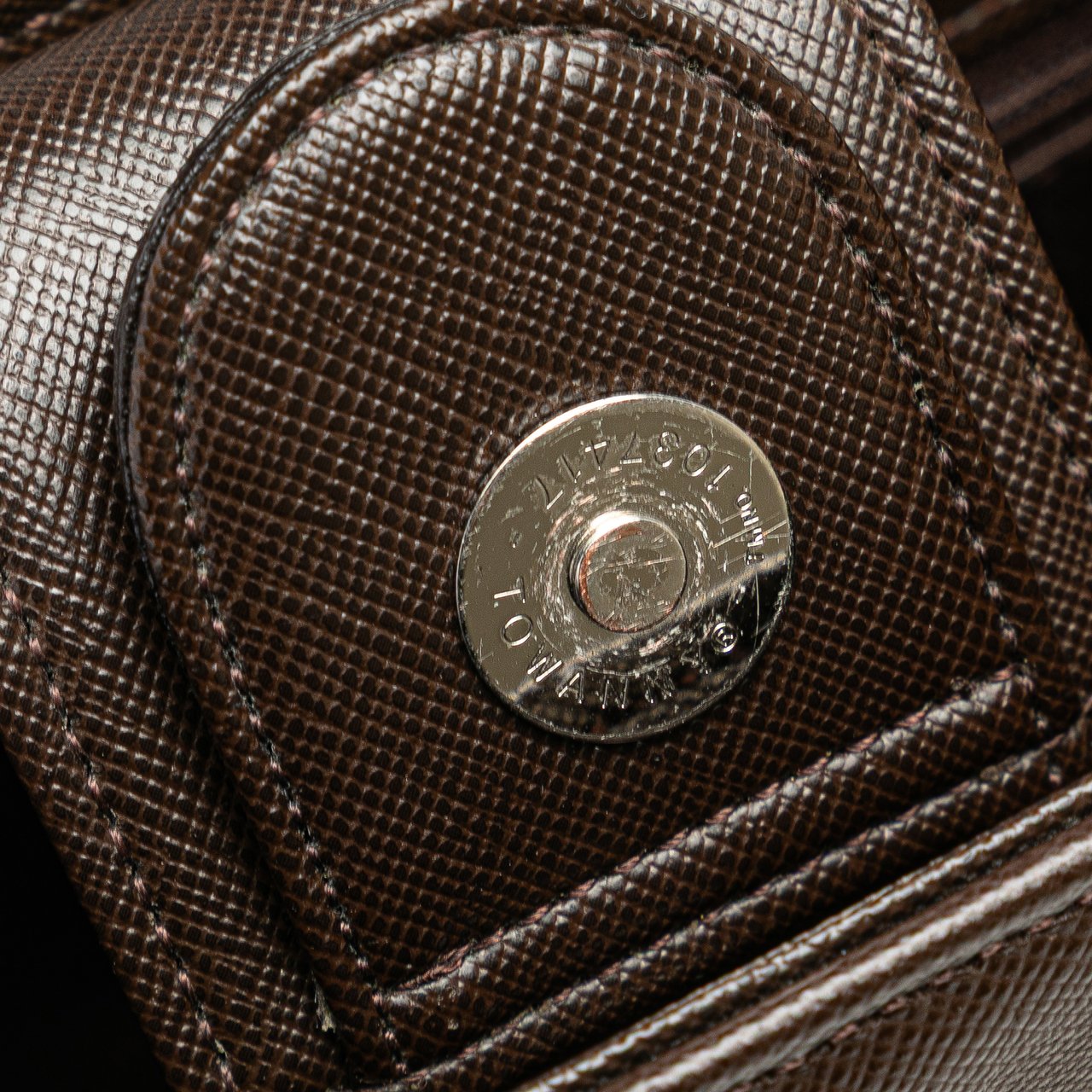 Burberry House Check Canvas Handbag Bruin