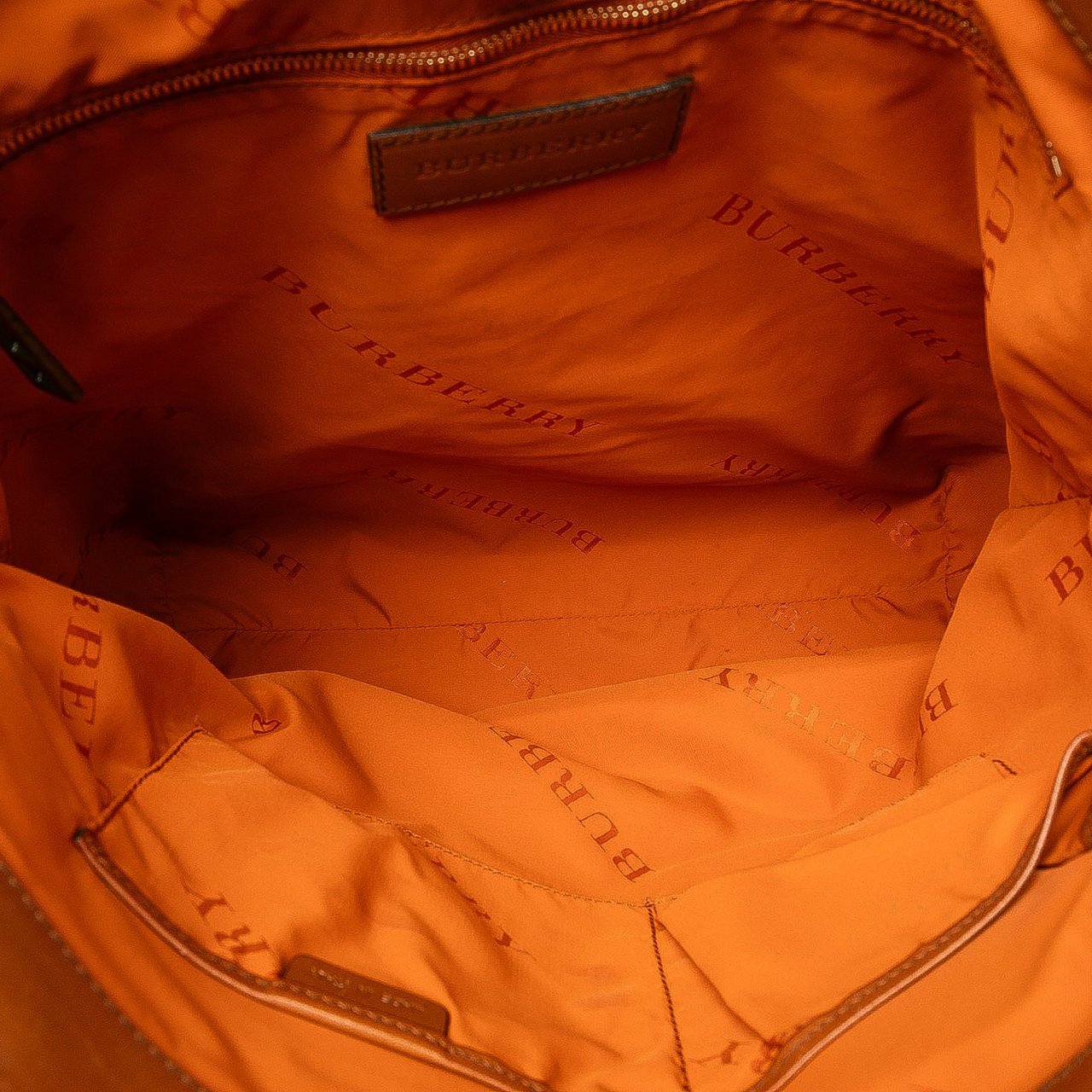 Burberry House Check Canvas Tote Bruin