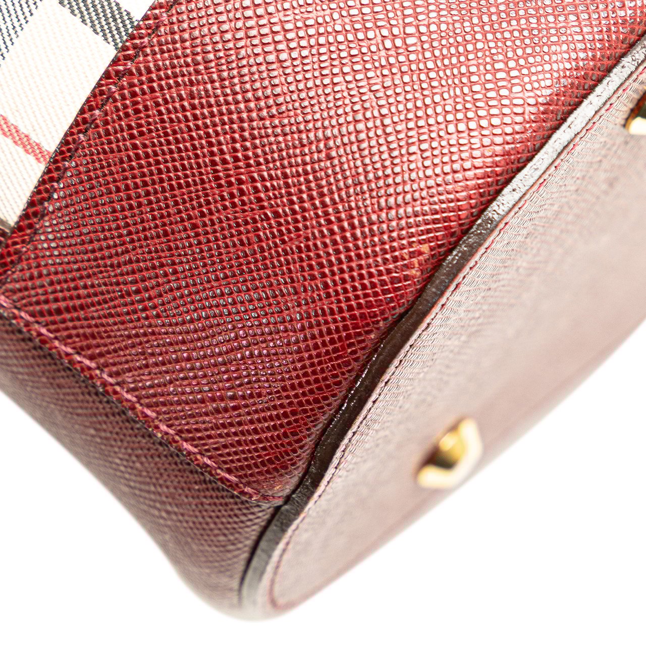 Burberry House Check Canvas Tote Bruin
