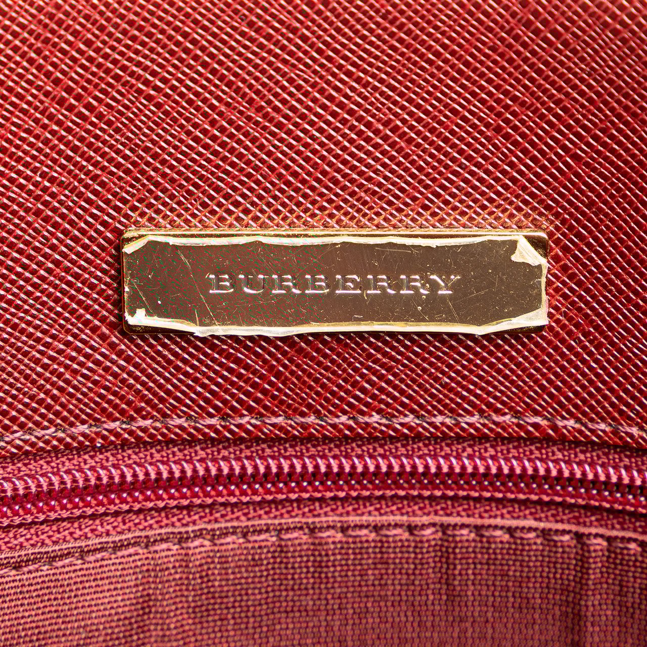 Burberry House Check Canvas Tote Bruin