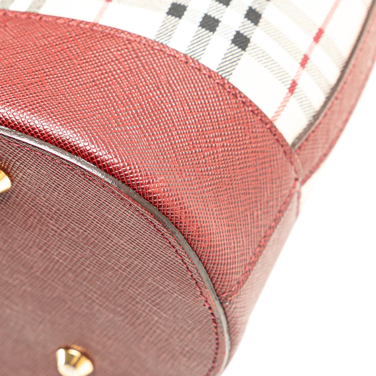 Burberry House Check Canvas Tote Bruin