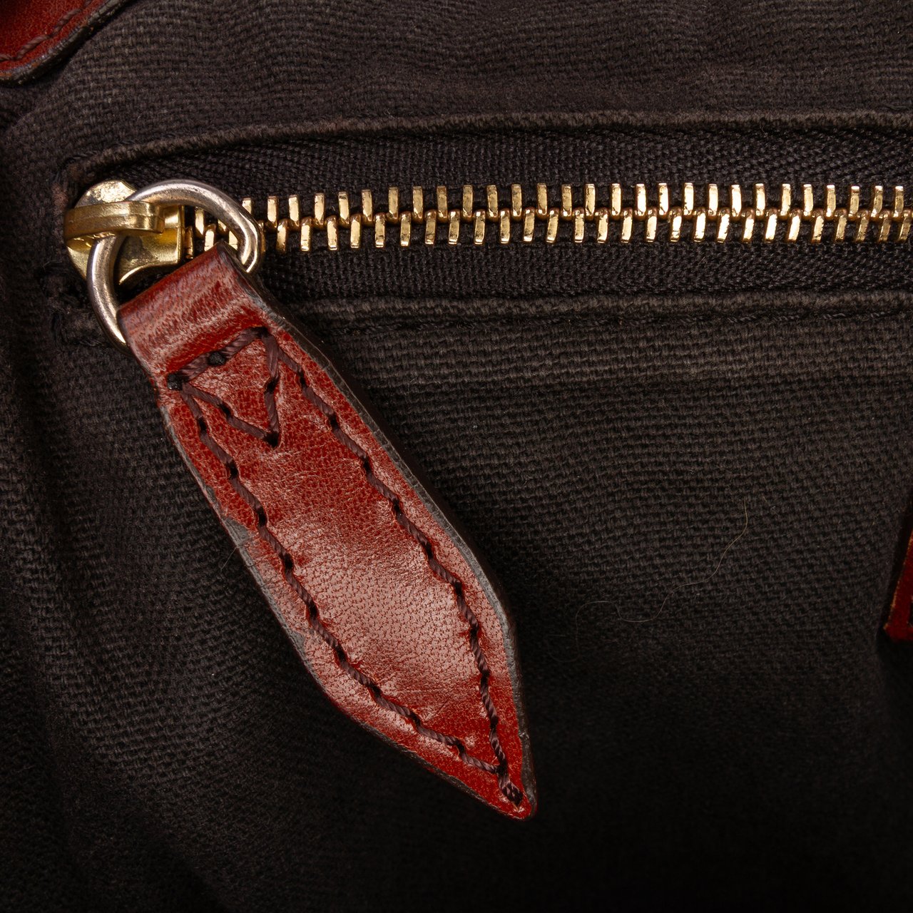 Burberry Small House Check Canvas Bridle Gladstone Satchel Bruin