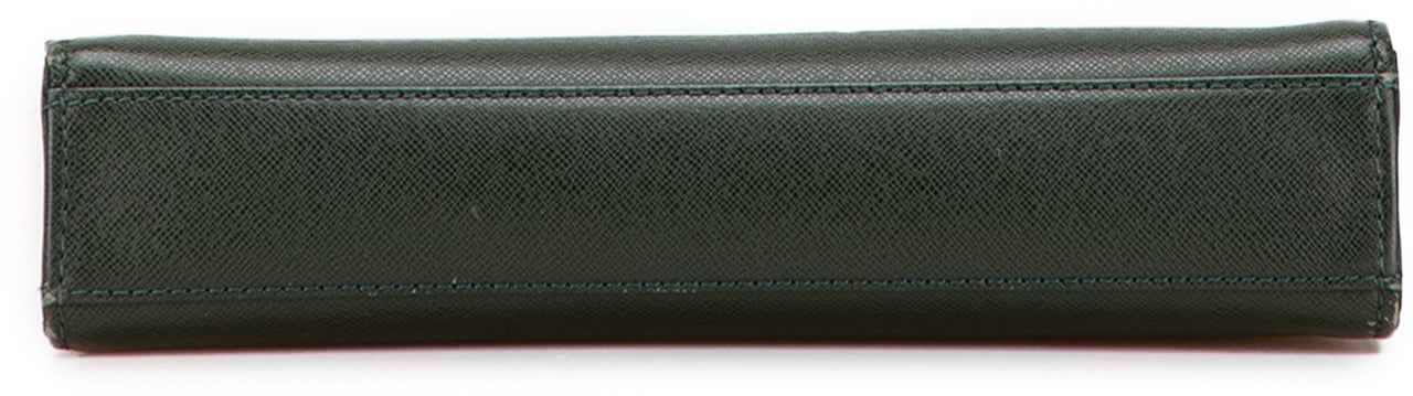 Burberry Leather Clutch Groen