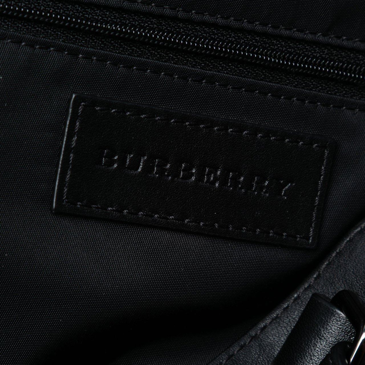 Burberry Supernova Check Nylon Buckleigh Tote Rood