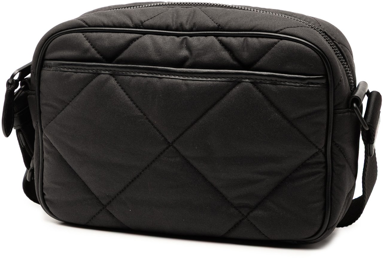 Burberry Quilted Nylon Paddy Crossbody Zwart