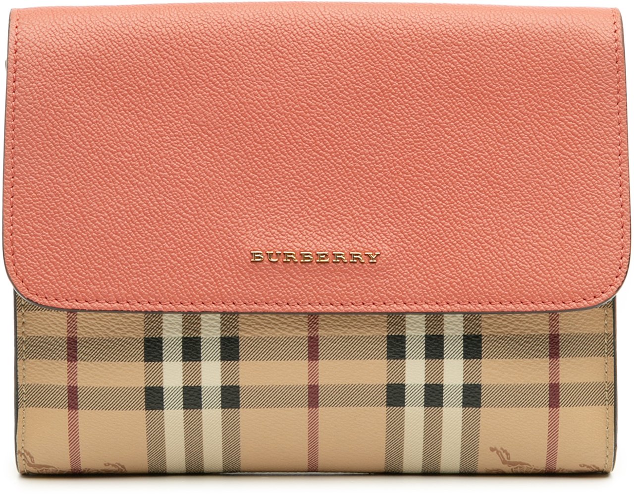 Burberry Haymarket Check Coated Canvas and Calfskin Loxley Crossbody Bruin