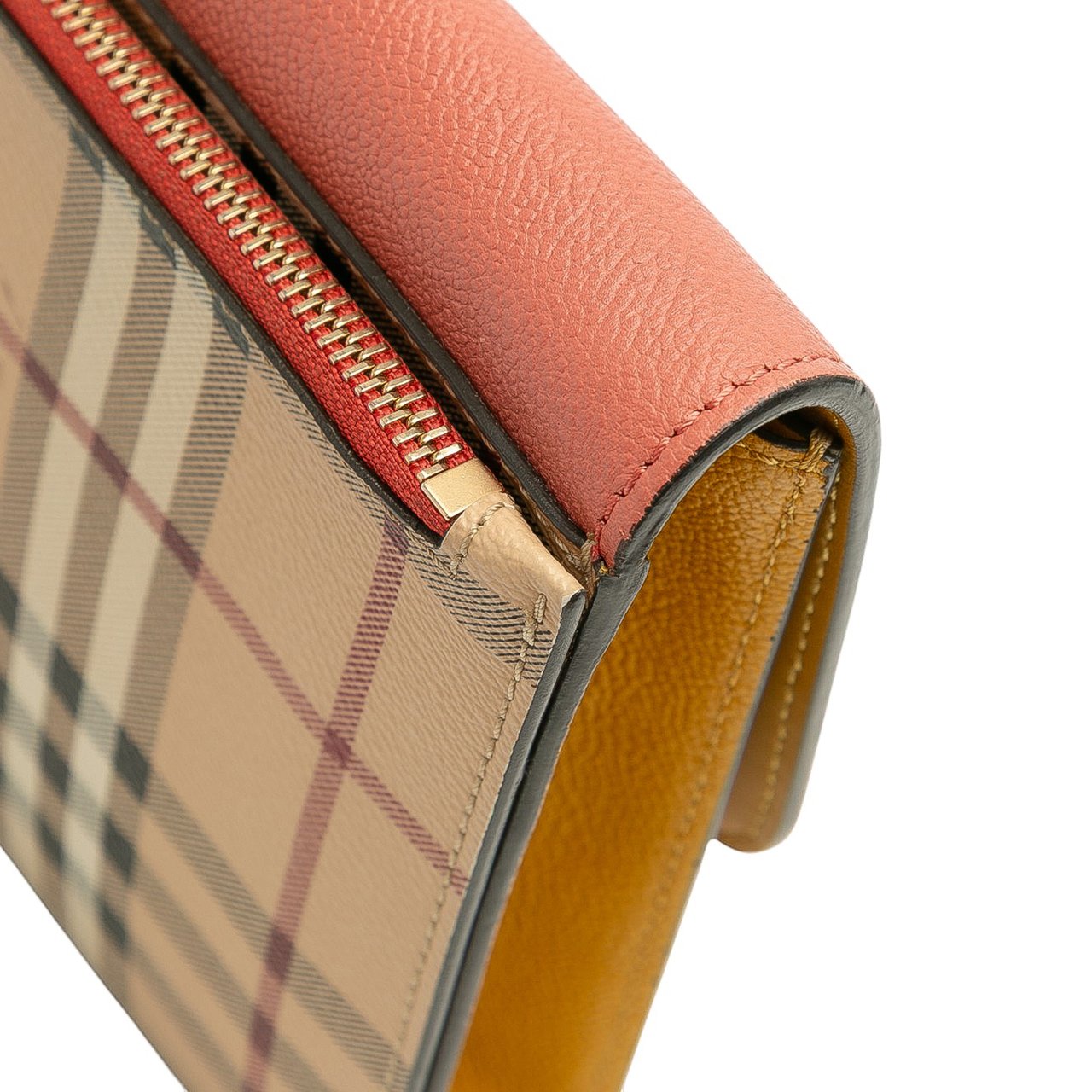 Burberry Haymarket Check Coated Canvas and Calfskin Loxley Crossbody Bruin