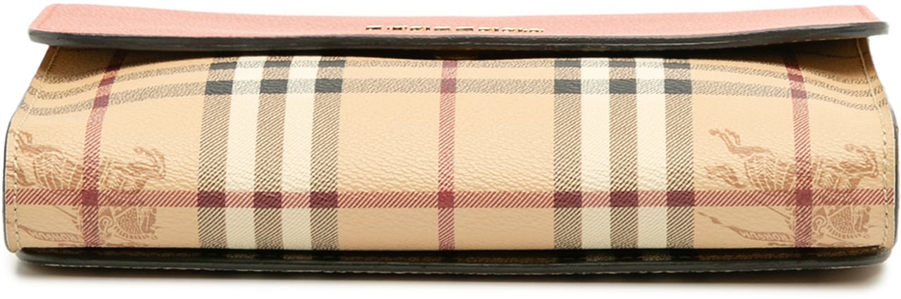 Burberry Haymarket Check Coated Canvas and Calfskin Loxley Crossbody Bruin