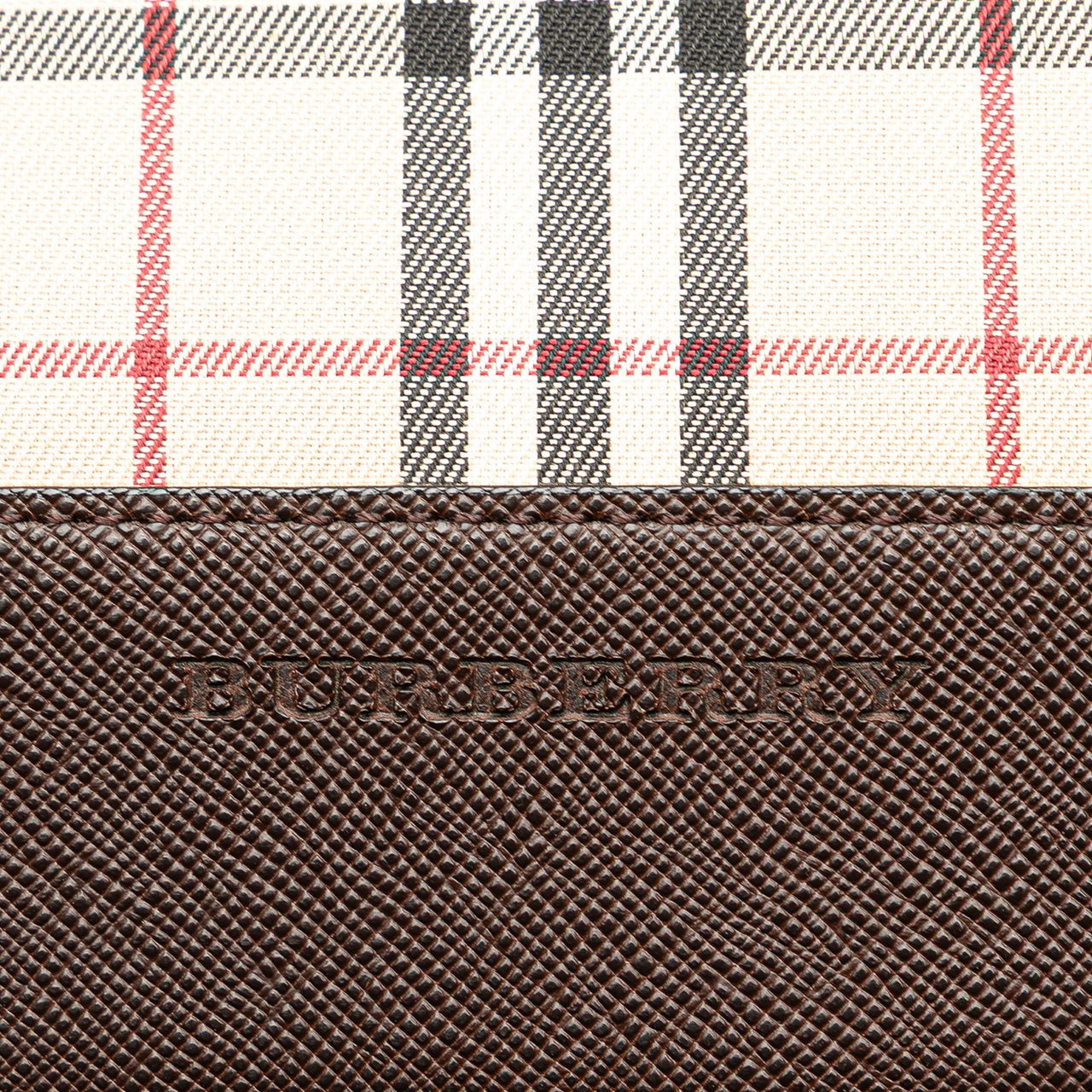 Burberry House Check Canvas Tote Bruin