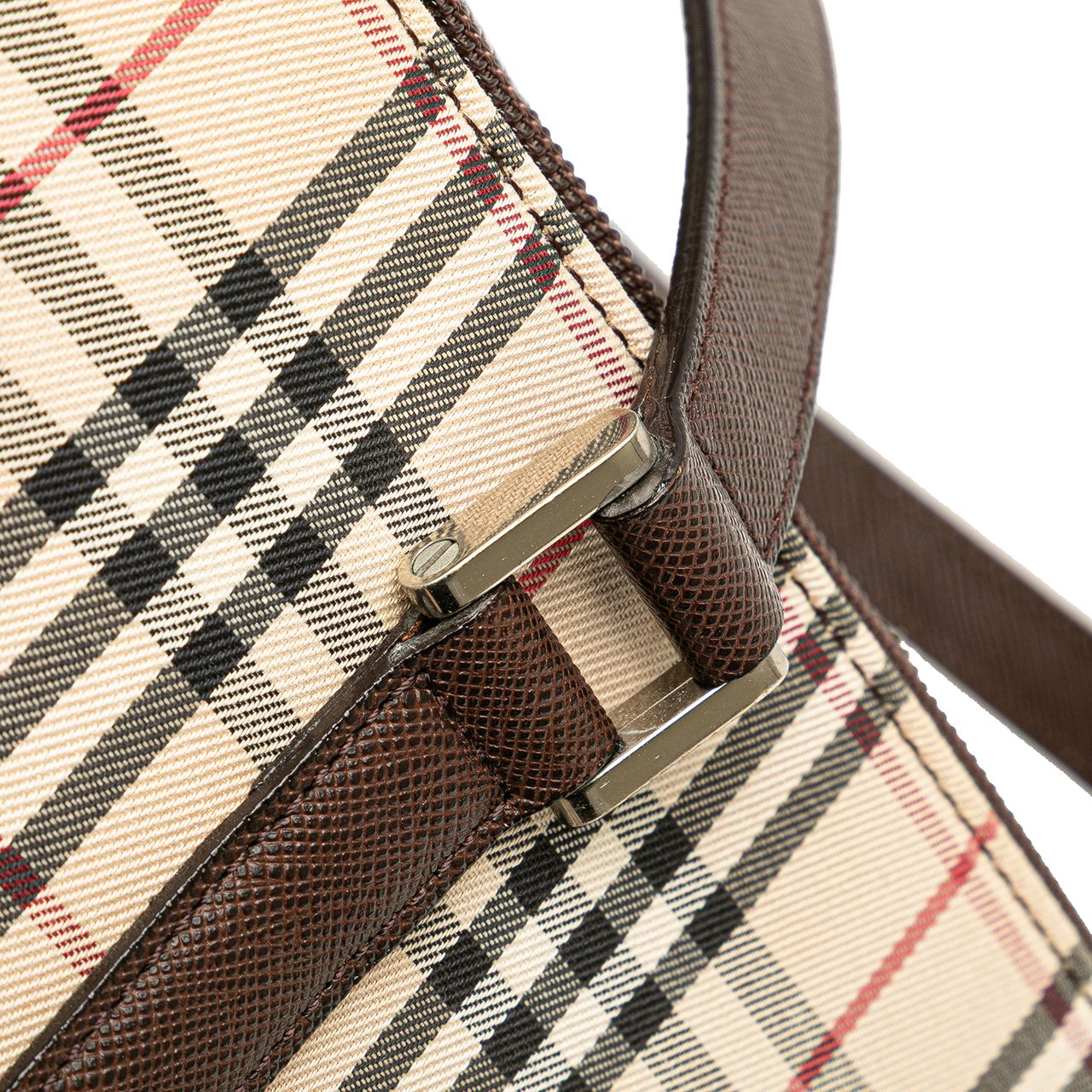 Burberry House Check Canvas Tote Bruin