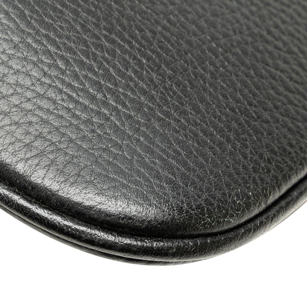 Burberry Leather Shoulder Bag Zwart