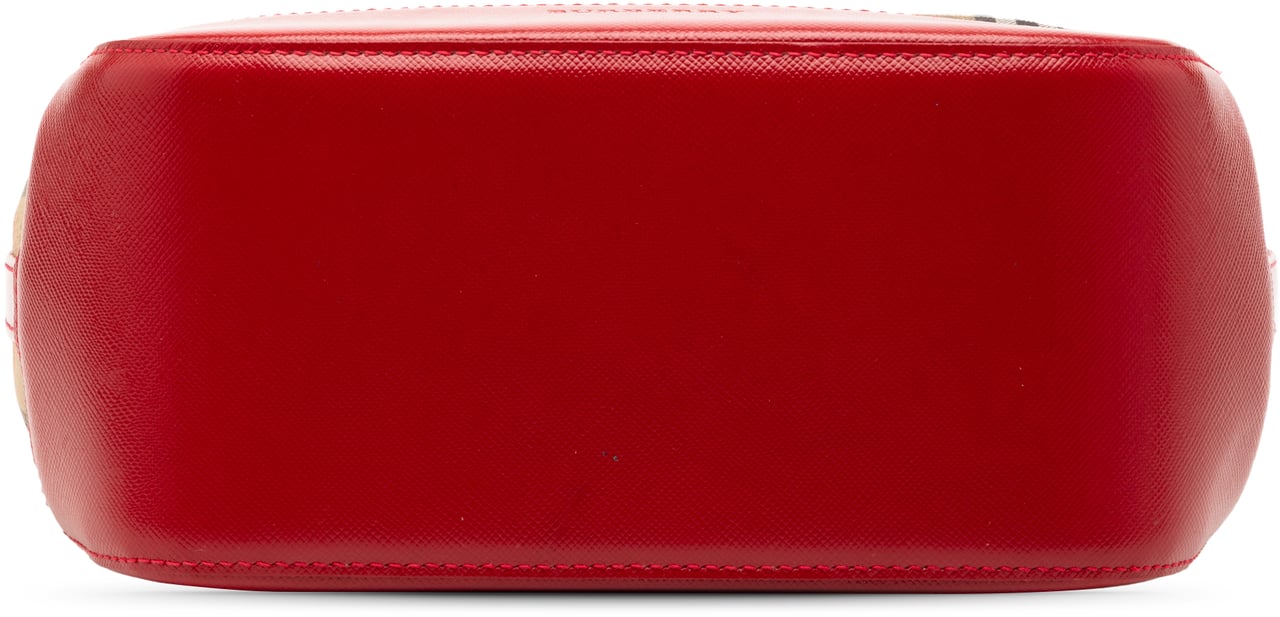 Burberry Haymarket Check Shoulder Bag Bruin