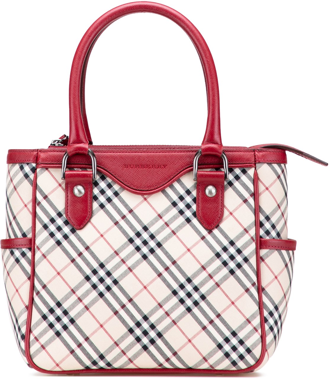 Burberry Nova Check Canvas Handbag Bruin