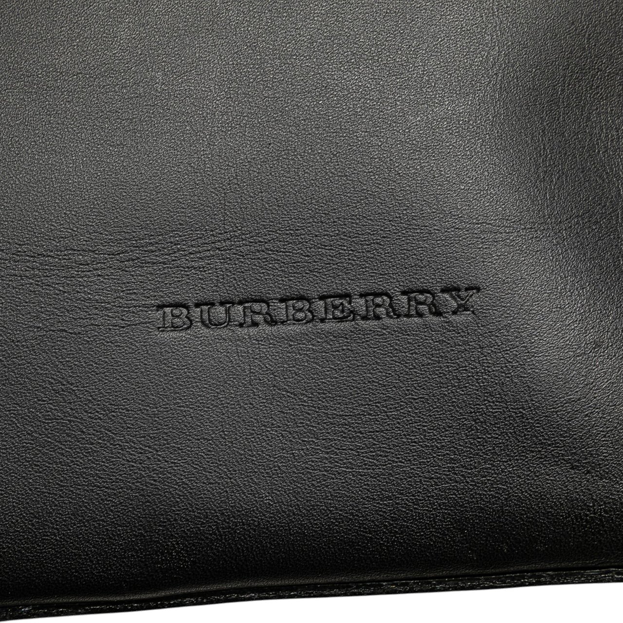 Burberry Leather Handbag Zwart