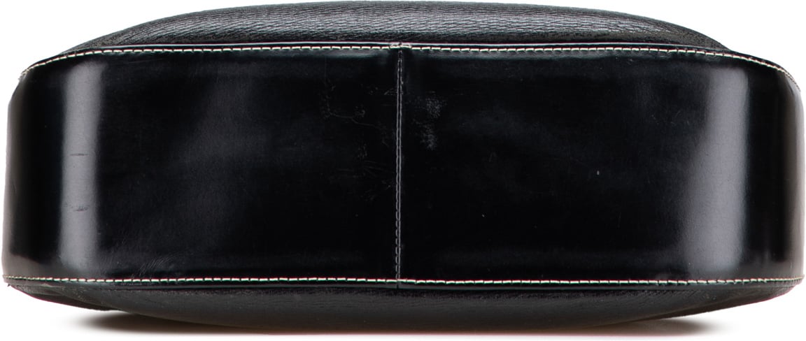 Burberry Leather Shoulder Bag Zwart