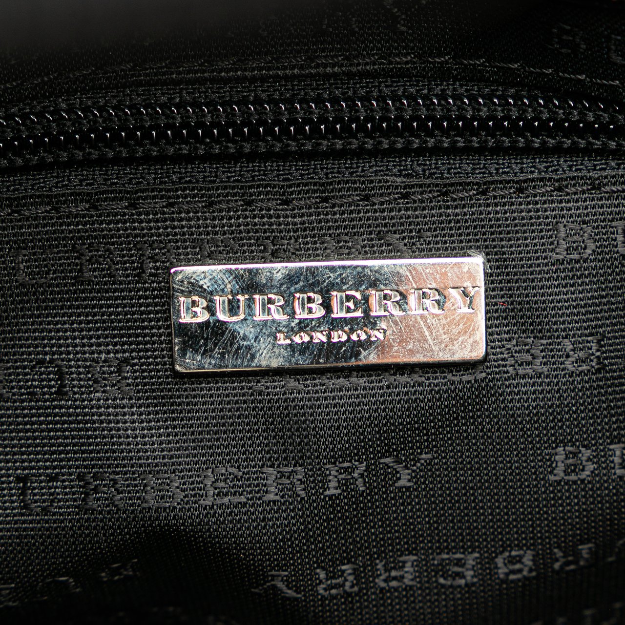 Burberry House Check Coated Canvas Shoulder Bag Bruin