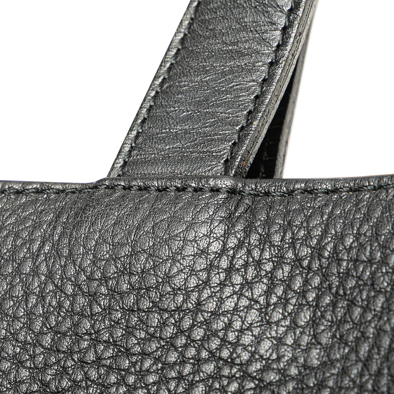 Burberry Leather Tote Zwart
