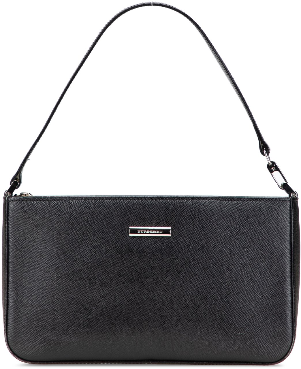 Burberry Leather Shoulder Bag Zwart