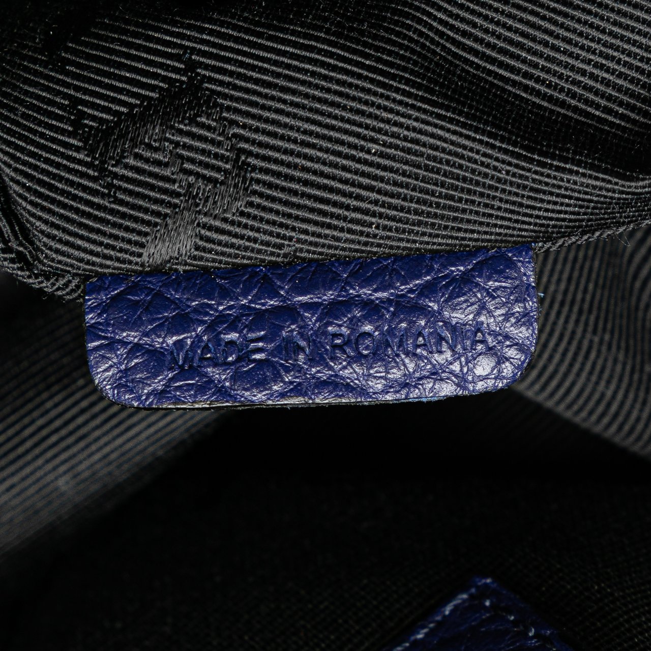 Burberry Large Grained Calfskin Heritage Orchard Bowling Bag Blauw