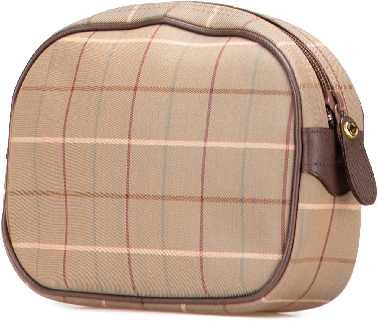 Burberry Vintage Check Canvas Clutch Bruin